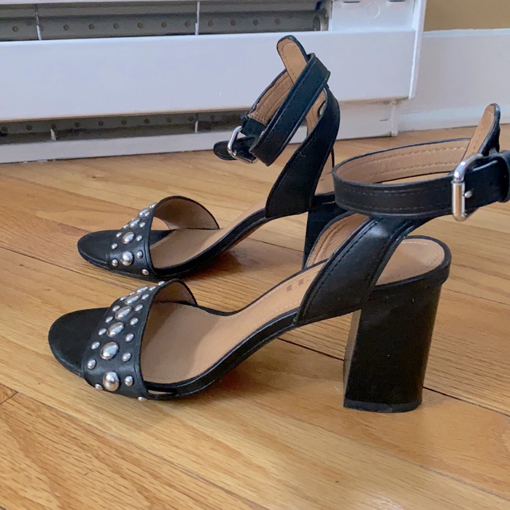 COACH sandals, silver hardware Excellent condition